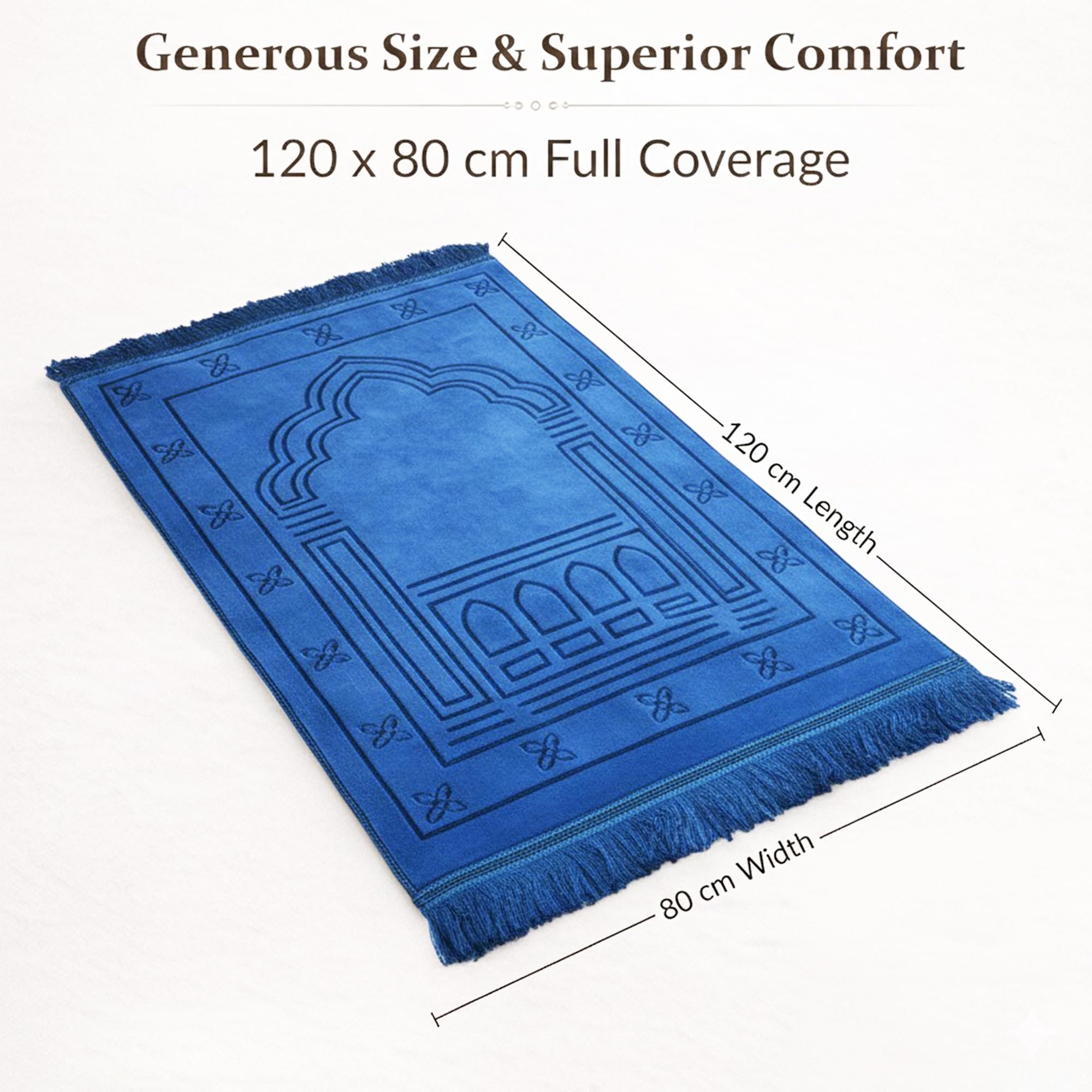 namaz さま BMLIMITED BML Islamic Prayer Mat 2cm Extra Thick Padded Soft